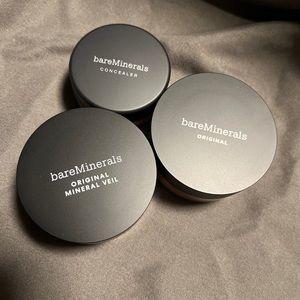 New BareMinerals Face Powder Trio Fairly Light 03 Bisque 1B Translucent